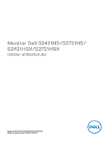 Dell S2721HSX Manualul utilizatorului