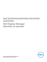 Dell S2721HS Manualul utilizatorului