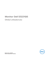 Dell S3221QS Manualul utilizatorului