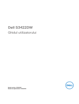 Dell S3422DW Manualul utilizatorului
