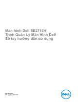 Dell SE2716H Manualul utilizatorului