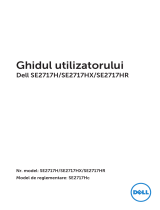Dell SE2717H Manualul utilizatorului