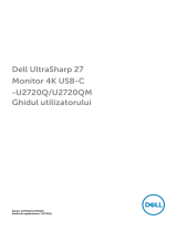 Dell U2720QM Manualul utilizatorului