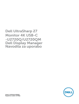 Dell U2720Q Manualul utilizatorului