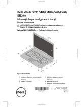 Dell Latitude E5420 Ghid de inițiere rapidă