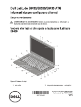 Dell Latitude E6430 Ghid de inițiere rapidă