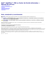 Dell OptiPlex 780 Manual de utilizare