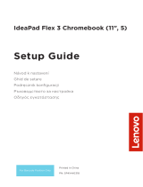 Lenovo IdeaPad Flex 3 Chromebook Laptop Manualul utilizatorului