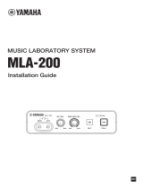 Yamaha MLA-200 Ghid de instalare