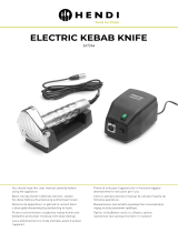 Hendi 267264 Electric Kebab Knife Manual de utilizare