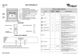 Whirlpool AKZ 448 IX Program Chart