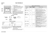 Whirlpool AKZ 421 WH Program Chart