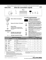 Whirlpool ADG 8730 IX Program Chart