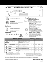 Whirlpool ADG 8966 IXM Program Chart