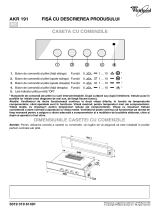 Whirlpool AKR 191/NB Program Chart