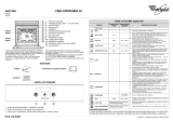 Whirlpool AKZ 669/IX/02 Program Chart