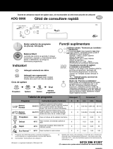 Whirlpool ADG 6966 IXM Program Chart