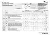 Whirlpool AWM 6122 Program Chart