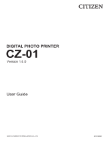 Citizen CZ-01 Manual de utilizare