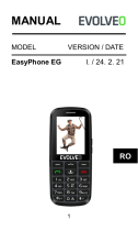 Evolveo EasyPhone EG Manualul proprietarului