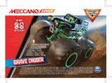 Meccano Junior Grave Digger Instrucțiuni de utilizare