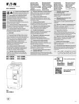 Eaton DC1-34030-DC1-34046 Instrucțiuni de utilizare