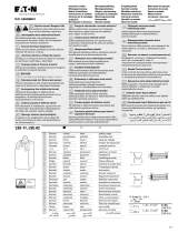 Eaton LSE-11 Instrucțiuni de utilizare