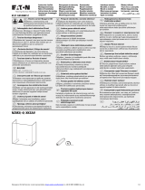 Eaton NZM3-XKSAV Instrucțiuni de utilizare