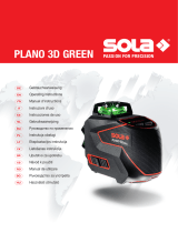 Sola PLANO 3D GREEN Instrucțiuni de utilizare