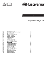 Husqvarna Aspire Storage Rail Manual de utilizare