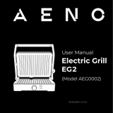 AENO AEG0002 Electric Grill EG2 Manual de utilizare