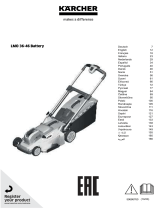 Kärcher LMO 36-46 Battery Set for Cordless Lawn Mower Manual de utilizare