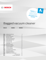 Bosch BGLS2 Bagged Vacuum Cleaner Manual de utilizare