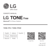 LG TONE-FP6 Manual de utilizare