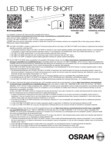 Ledvance LED TUBE T5 HF L8 SHORT 288 mm 4W 830 User Instruction