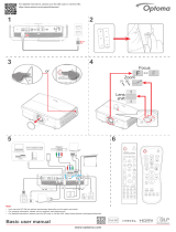 Optoma UHZ65LV 4K Laser DLP Projector Manual de utilizare