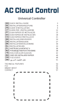 Intesis INWFIUNI001I000 Universal IR Air Conditioner to Wifi Interface Ghid de instalare