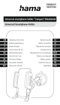 Hama 00201502 Universal Smartphone Holder Manual de utilizare