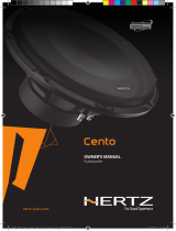 Hertz CS 300 S2 CBA 250 Active Subwoofer Manualul proprietarului