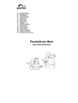Pontec PondoDrain Mud 8000 Effluent Sump Pump Manual de utilizare