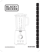 BLACK DECKER BXJB1200E Glass Blender Manual de utilizare