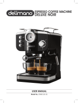 Delimano ESPRESSO COFFEE MACHINE DELUXE NOIR Instrucțiuni de utilizare