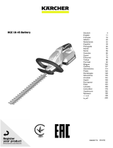 Kärcher HGE 18-45 Battery Set Manual de utilizare