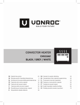 Vonroc CH515AC Convector Heater Manual de utilizare