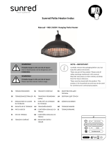 SunRed Hängeheizstrahler Indus II Bright Hanging Black 2100 Watt Instrucțiuni de utilizare