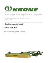 Krone BA EasyCut R 400 Instrucțiuni de utilizare