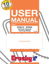 CrosbyIP IPGN10 IPGNS Lifting Clamp Manual de utilizare