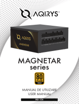 AQIRYS Magnetar Series Next-Gen Gaming Power Supply Manual de utilizare