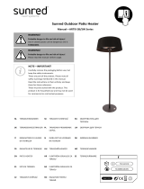 SunRed Standheizstrahler Artix Bright Standing 2100 Watt, verschiedene Farben Instrucțiuni de utilizare