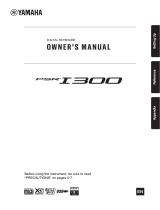 Yamaha PSR-I300 Manualul proprietarului